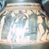 Dionysus, Hermes, Goddess and Satyrs