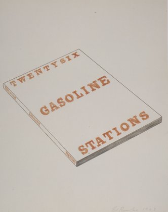 Twentysix Gasoline Stations Slant, 1963