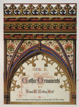 Frontispiece, Gothic Ornaments, vol. II