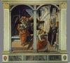 Annunciation and Predella with Scenes from the Life of Saint Nicholas