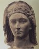 Veiled bust of Sabina; [Portrait of Sabina, wife of Hadrian]