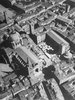 Aerial view of Mantua showing, in center, S. Andrea and Piazza dell'Erbe