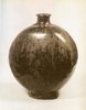 Bottle, iron-glazed stoneware