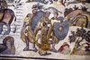 Detail of Command Group; [Great Hunt Mosaic]; [Villa at Piazza Armerina]