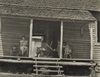 Allie Mae Burroughs with Children on the Porch, Hale County, Alabama 1936