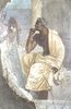 Actor with Mask; Pompeii wall painting
