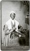 I sell the shadow to support the substance; Sojourner Truth knitting