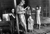 Floyd Burroughs and the Tengle Family Children, Hale County, Alabama 1936