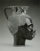 Athenian Black Figure Mug (in shape of a head)
