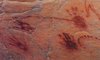 Pigment Hand Prints on the Chauvet cave