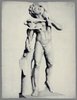 Antique Statue, Satyr with Goat; Styre et Chevre, d'apres l'antique