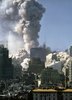 World Trade Center Tower Falling, third photograph