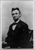 Abraham Lincoln; Copy of photo by Alexander Gardner taken at Gardner's Gallery in Washington, DC, on Sunday, February 5, 1865. This last photo session from life was long thought to have happened on April 10, 1865, but more recent research has indicated th