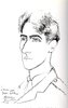 Portrait of Jean Cocteau in Uniform