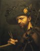 Autoritratto come abate dell'Accademia della Val di Blenio e come pittore