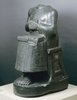 Seated Statue of Gudea Holding Temple Plan