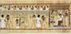 Judgment of Hunefer Before Osiris, Book of the Dead; Anubis Leading Hunefer to Osiris; Book of the Dead Illustration; Last Judgement of Hu-Nefer; The Judegment of th dead in the presence of Osriris