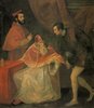 Pope Paul III and his Grandsons Alessandro and Ottavio Farnese