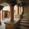 Staircase, East wing, Palace Complex, Knossos, Crete