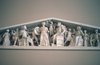 Contest of Athena and Poseidon; Model of Pediment from Parthenon