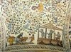 Detail of Vault Mosaic in the Ambulatory ; Harvesting of Grapes]; [Santa Costanza]