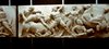 Temple of Apollo, Bassae, frieze block: Greeks fighting Amazons; plaster reproduction