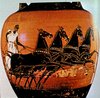 Four Horse Chariot in Hippodrome