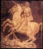 Design for the monument to Francesco Sforza; Study for an Equestrian Monument