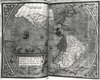 Abraham Ortelius' map of the Americas in his Theatrum orbis terrarum