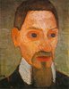 Portrait of Rainer Maria Rilke; Portrat des Rainer Maria Rilke