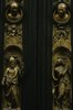 Medallion heads of Lorenzo and Vittore Ghiberti; Statuettes of Aaron and Joshua; Architraves of Gates of Paradise, East Doors, Baptistery of San Giovanni; Florence Cathedral