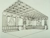 Reconstruction of the Sala Grande; Palazzo Medici-Riccardi