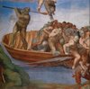 Boat of Charon and the Damned with Minos; Last Judgment; Sistine Chapel