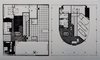 Villa Savoye, Ground floor and second-floor plans