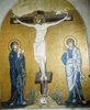 Crucifixion Mosaic, Church of the Dormition; The Crucifixion