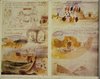 Arrival at Meknes, 1832; Two Sheets from one of the Morroccan Albums