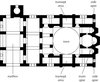 Plan of Church of the Dormition