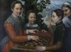 Portrait of the Artists' Three Sisters with Their Governess