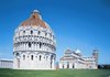 Cathedral Complex, Pisa; Baptistery, Cathedral, and Campanile, Pisa
