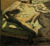 Woman Reclining on a Bed; The Indolent Woman
