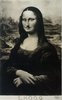Mona Lisa as seen by Duchamp; Photograph of Duchamp's Mona Lisa
