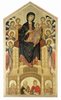 Madonna Enthroned with Angels and Prophets; Virgin and Child Enthroned