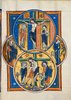 Crucifixion and Deposition, from the Psalter of Blanche of Castile