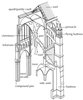 Axonometric Projection of a High Gothic Cathedral (after Acland)