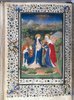 Hours of Marshall Boucicaut, Visitation page.  Whole view with border decoration