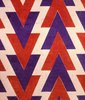 Textile design, inverted and upright triangles