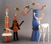 Marionettes for the play Konig Hirsch (The King Stag) by Carlo Gozzi