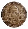 Medal Showing Bramante's design for the new Saint Peter's; Cast Bronze Medal of Pope Julius II commemorating the Building of St. Peter's