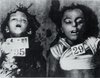 Propaganda images of children killed in the bombardment of Madrid