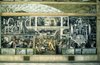 Production of Automobile Exterior & Final Assembly; South wall; Detroit Industry Murals